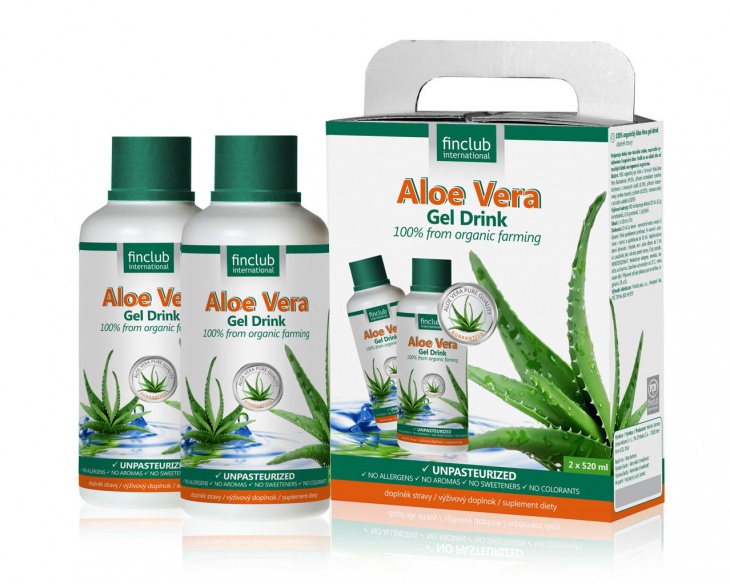 100% organický gél z Aloe Vera Barbadensis